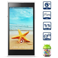 smartphone 5.0 pulgadas Android 4.2 3G  Quad Core 1.3GHz 1GB 16GB HD IPS Screen 13.0MP Camera GPS